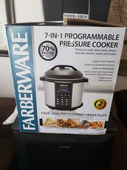 Faberware Pressure Cooker. NEW. $50 firm. Pickup in Oakdale