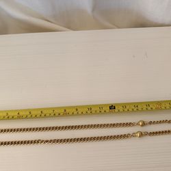 Gold Color Chain Necklace