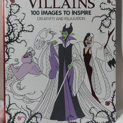 Disney Villains Coloring Book