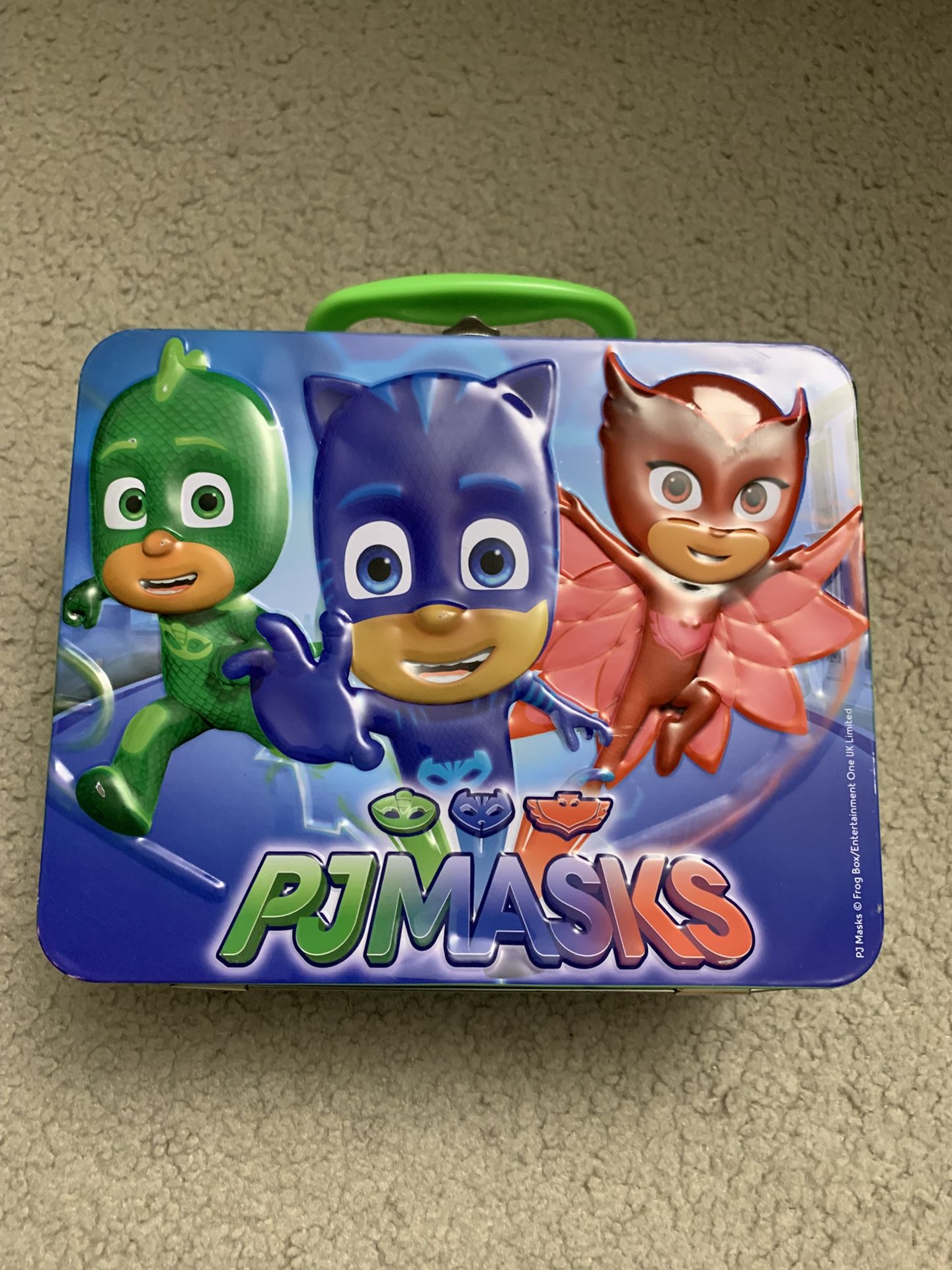 PJ Masks Puzzle With Tin Lunchbox