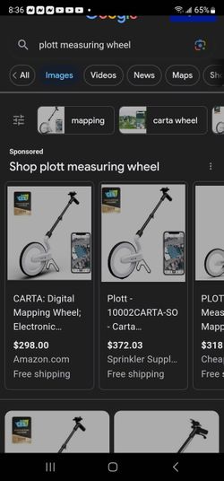 Plott Mapping Wheel