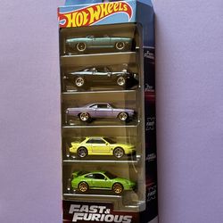 Hot wheels Fast and Furious 5-Pack