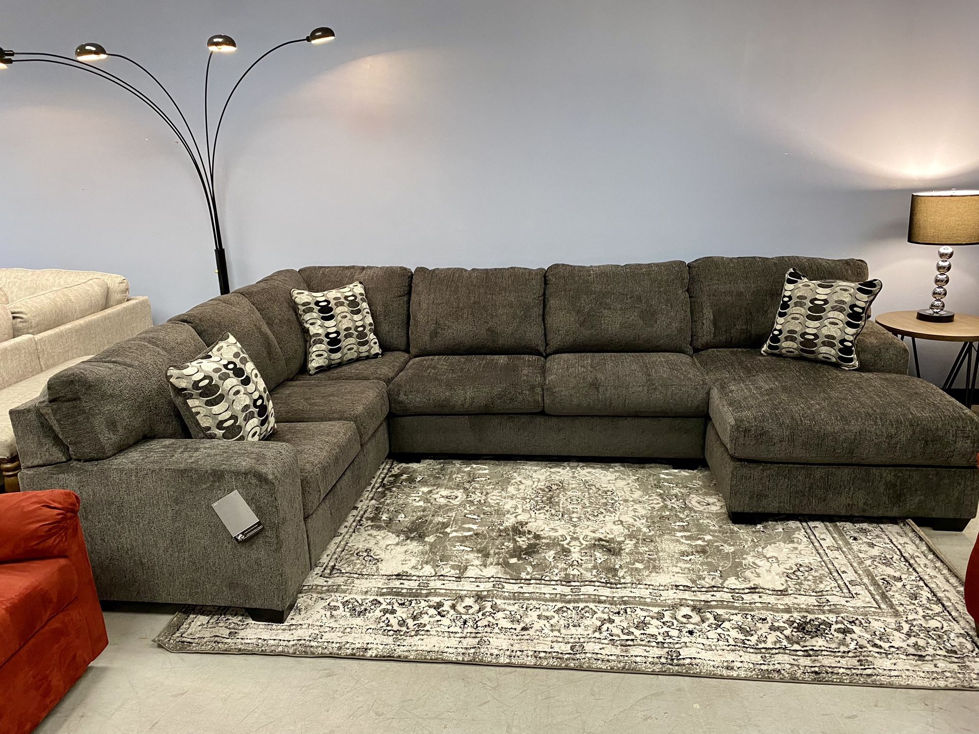 Ballinasloe Modular Sectional, Double Chaise, Living Room Set, Sofa, Loveseat, Couch , Recliner Options