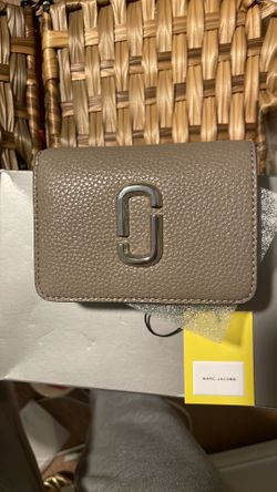 Marc Jacobs J Marc Mini Compact Wallet in Grey