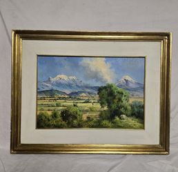 Nice Original Oil Painting On Canvas Signed