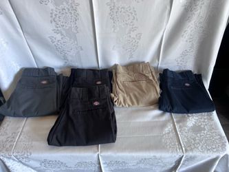 Dickies Pants 30”x32” (5 pairs)
