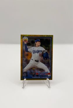 2026 Topps Series 1 Yoshinobu Yamamoto Gold Mojo Chrome 75th Anniversary /50