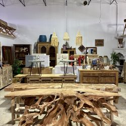 Teakroot Console Table 
