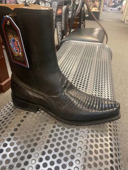 Bota de piel original horma Paris con cierre