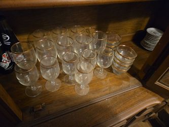 Wine glass set of 23