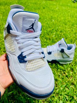Nike Air Jordan 4 Retro Midnight Navy Shoes