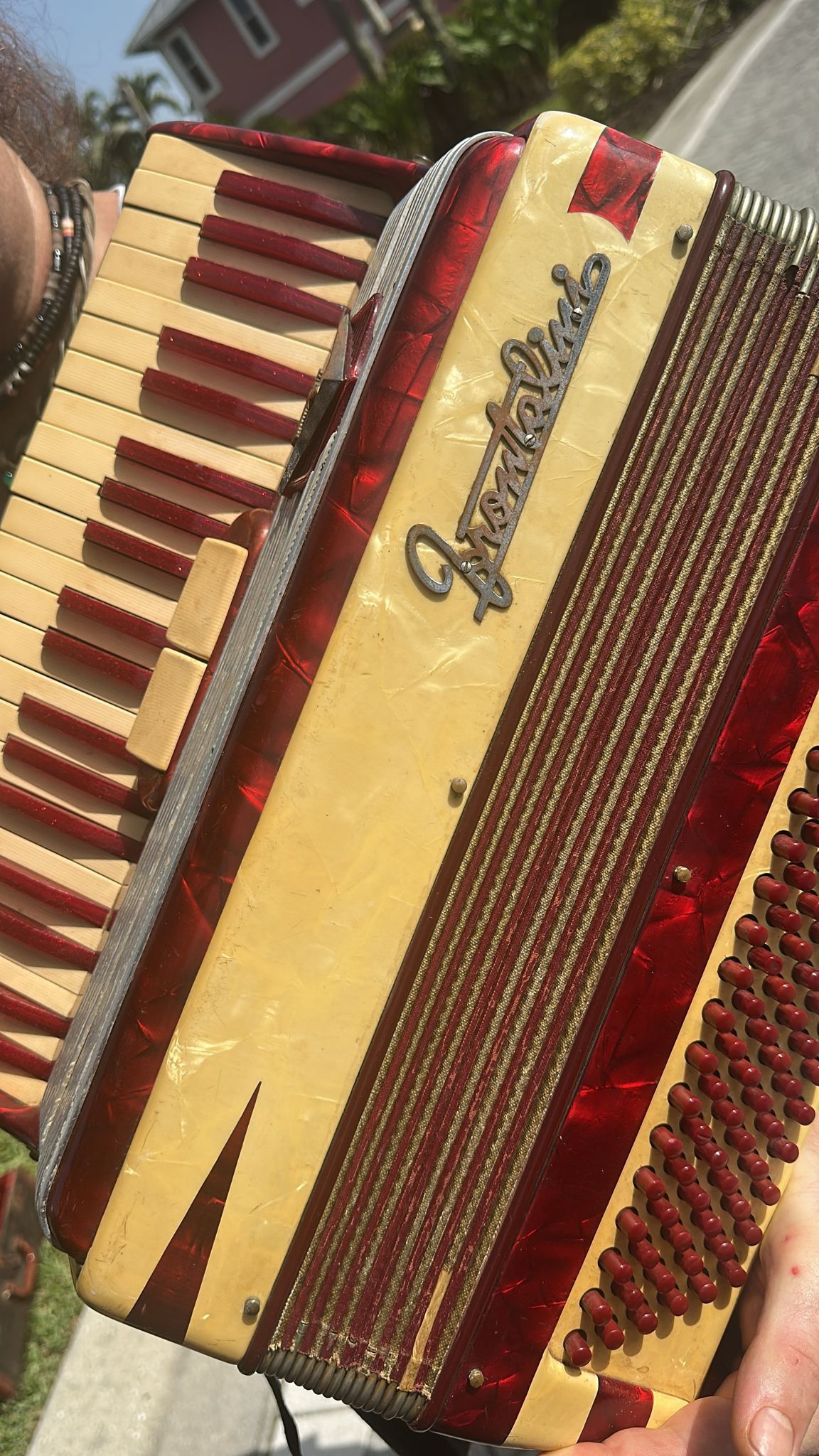 Accordion Frontalinni 120 bass