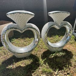 Heart Shape Flower Stand 