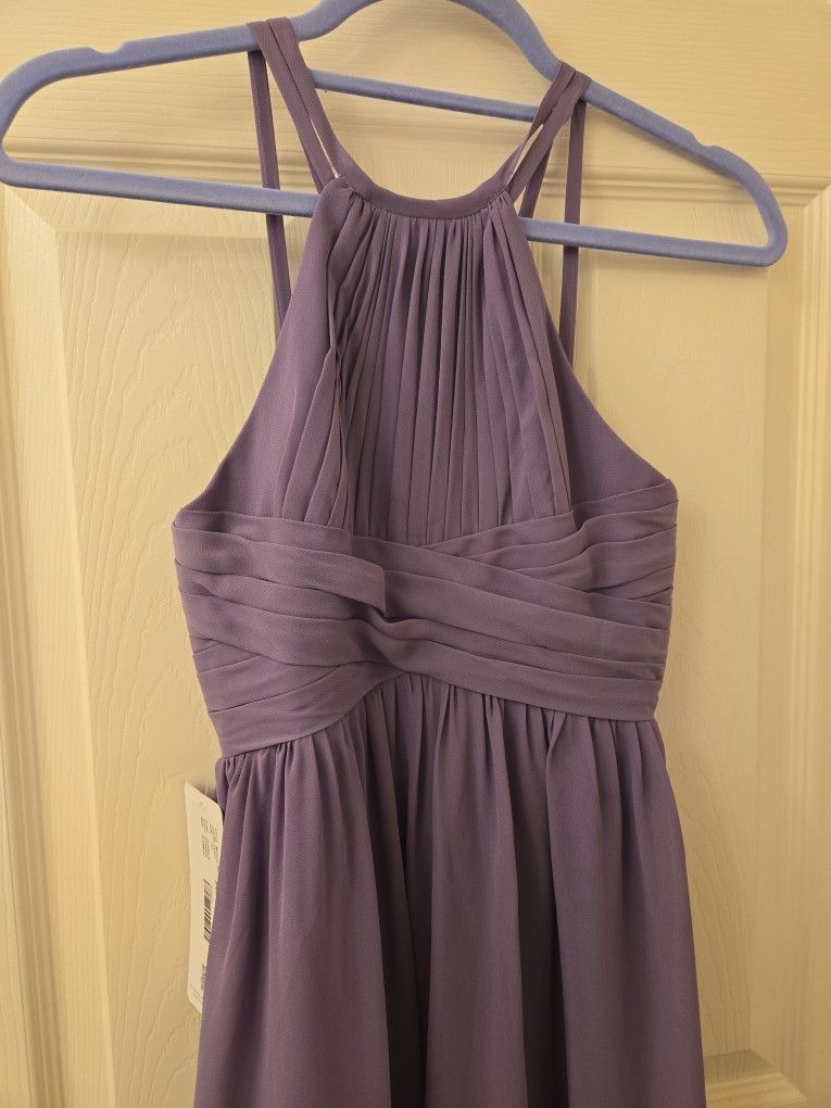 Lilac Junior Bridesmaid Dress Size J10