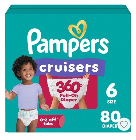 Pampers Cruisers 360 Fit Size 6