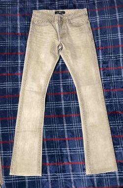 Tan/Brown  Legacy Edition Martin Stacked Jeans size 34