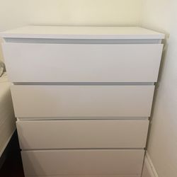IKEA White 4-Drawer Chest