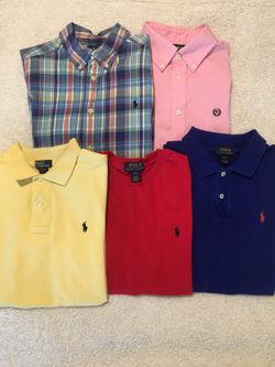 Ralph Lauren/ Polo Boys Size 14 shirts