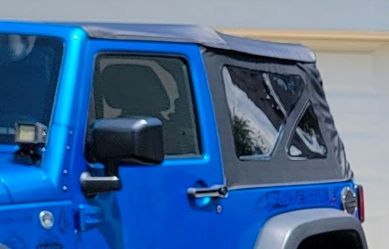 Jeep Wrangler 2 door soft top