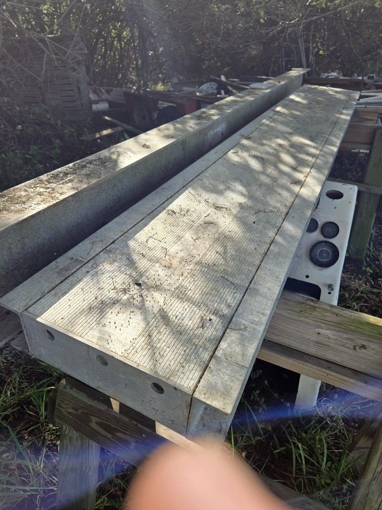 8' Aluminum Walkbord ,great For Jet Ski Lift