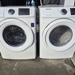Samsung Heavy Duty Washer And Gas Dryer Set 