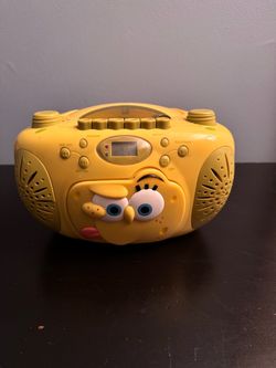 SpongeBob CD Player Tape Player Radio