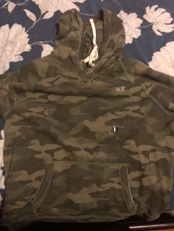 Army hollister hoodie