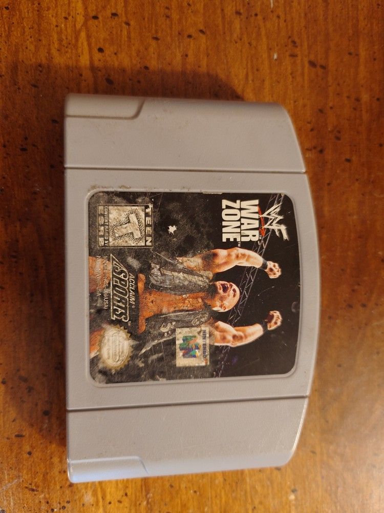 Nintendo 64 WWF Warzone