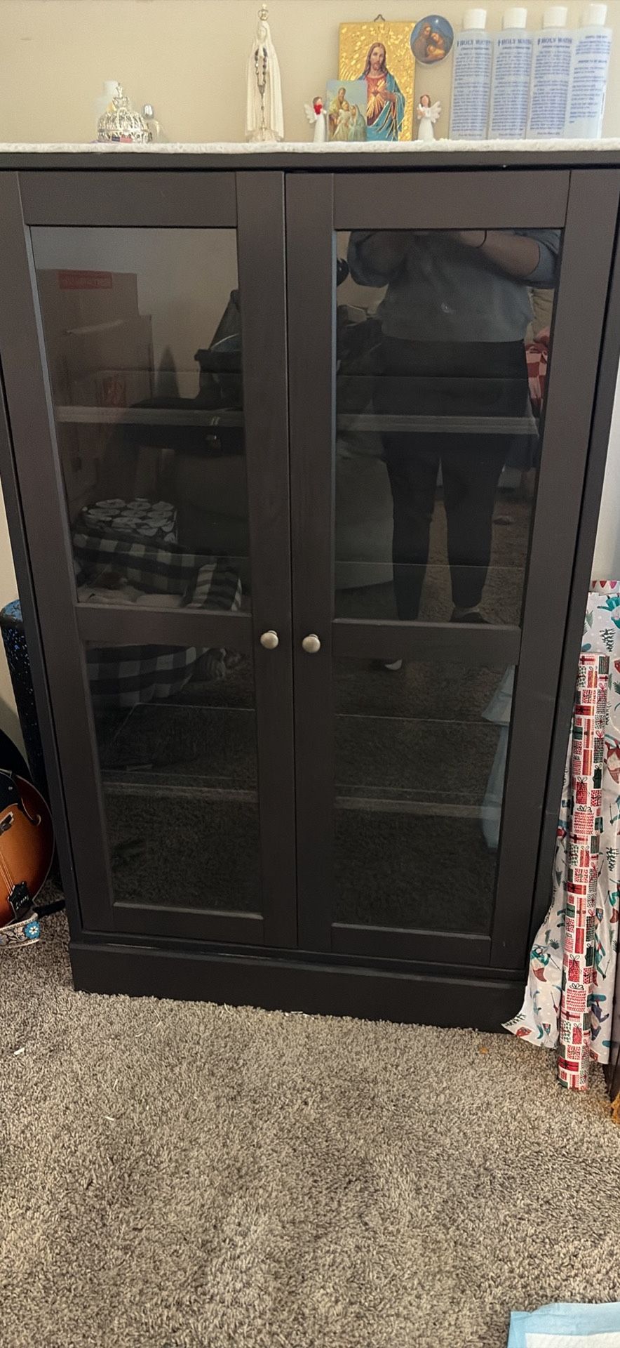 IKEA Glass Door Bookcase