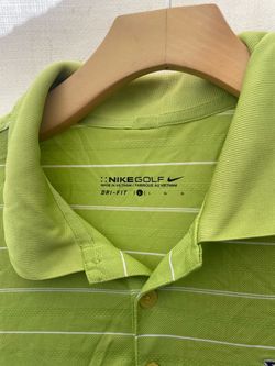 Nike Golf Dri-Fit Polo Shirt Size Large