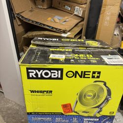 Ryobi One Whisper Series Misting Fan