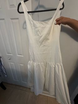 White cute dress