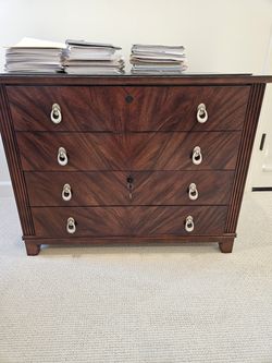 Walnut Lateral File Cabinets (2 drawers with lock) - 2 available for $69 each