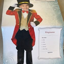 Ringmaster Costume  18mo  (Boy Or Girl)