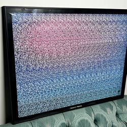 1993 Magic Eye “Nature’s Majesty” 3D art poster framed