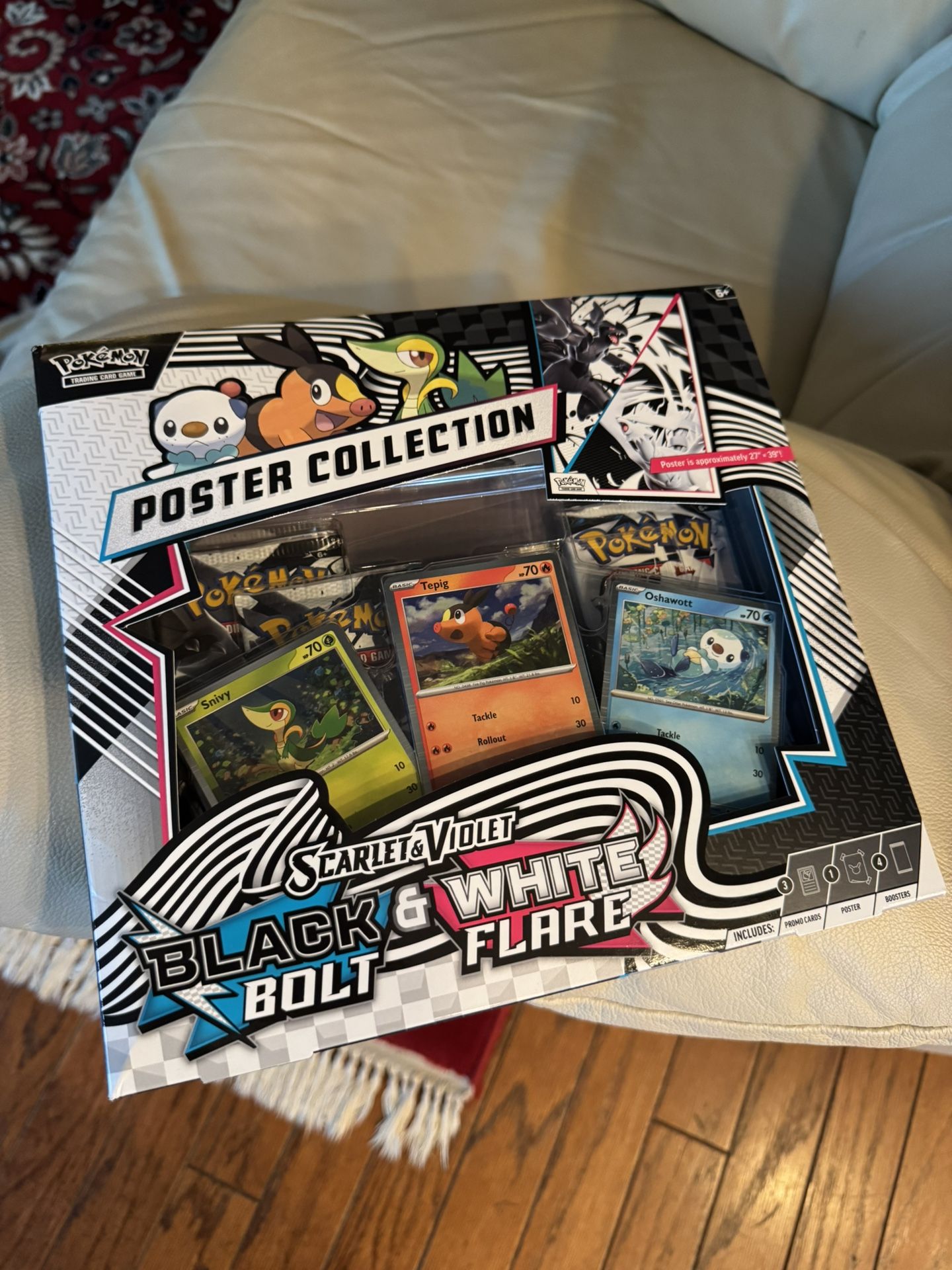 Pokemon TCG Black Bolt & White Flare Poster Collection