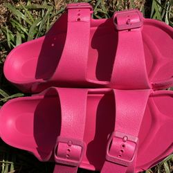 Pink Birkenstock Sandals Size 2-3 