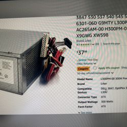 Dell Power Supply Brand New 
