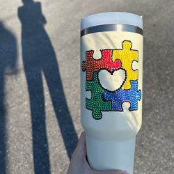 Austism awareness tumbler