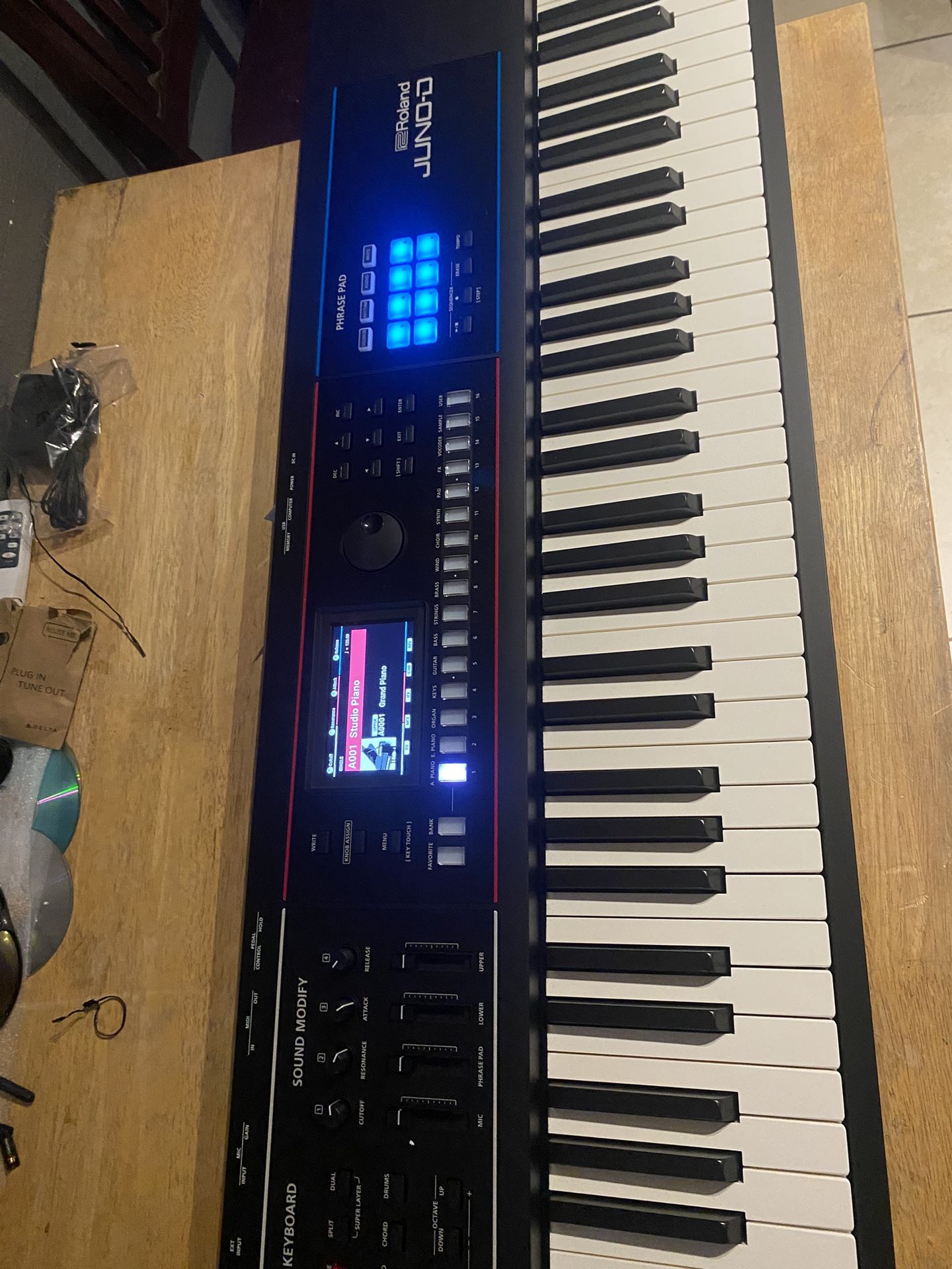Roland JUNO-D8 Synthesizer Weighted Keyboard