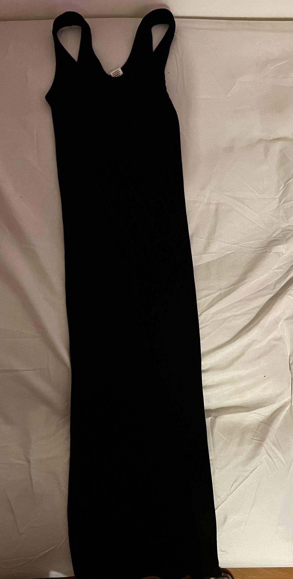 All Black Cotton Dress 