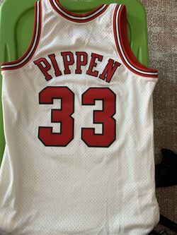 White Bulls Jersery Pippen 97-98
