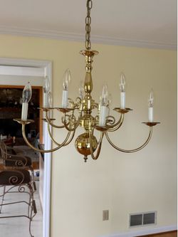 High quality solid brass dining room chandelier