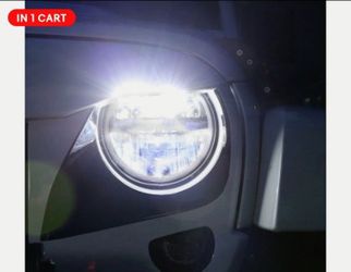 7 inch LED headlights for Jeep Wrangler 1(contact info removed)