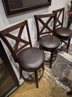 Counter high swivel chairs