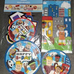 Roblox Party Supplies