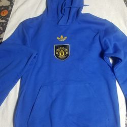 Adidas Manchester United Hoodie Size M 