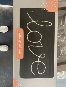 Wedding Decorations, Love Light Up Sign