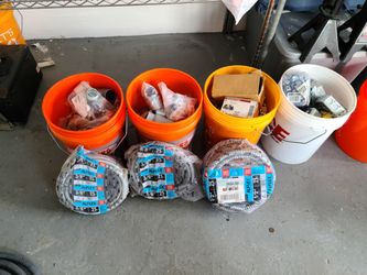 Electrical fittings lot