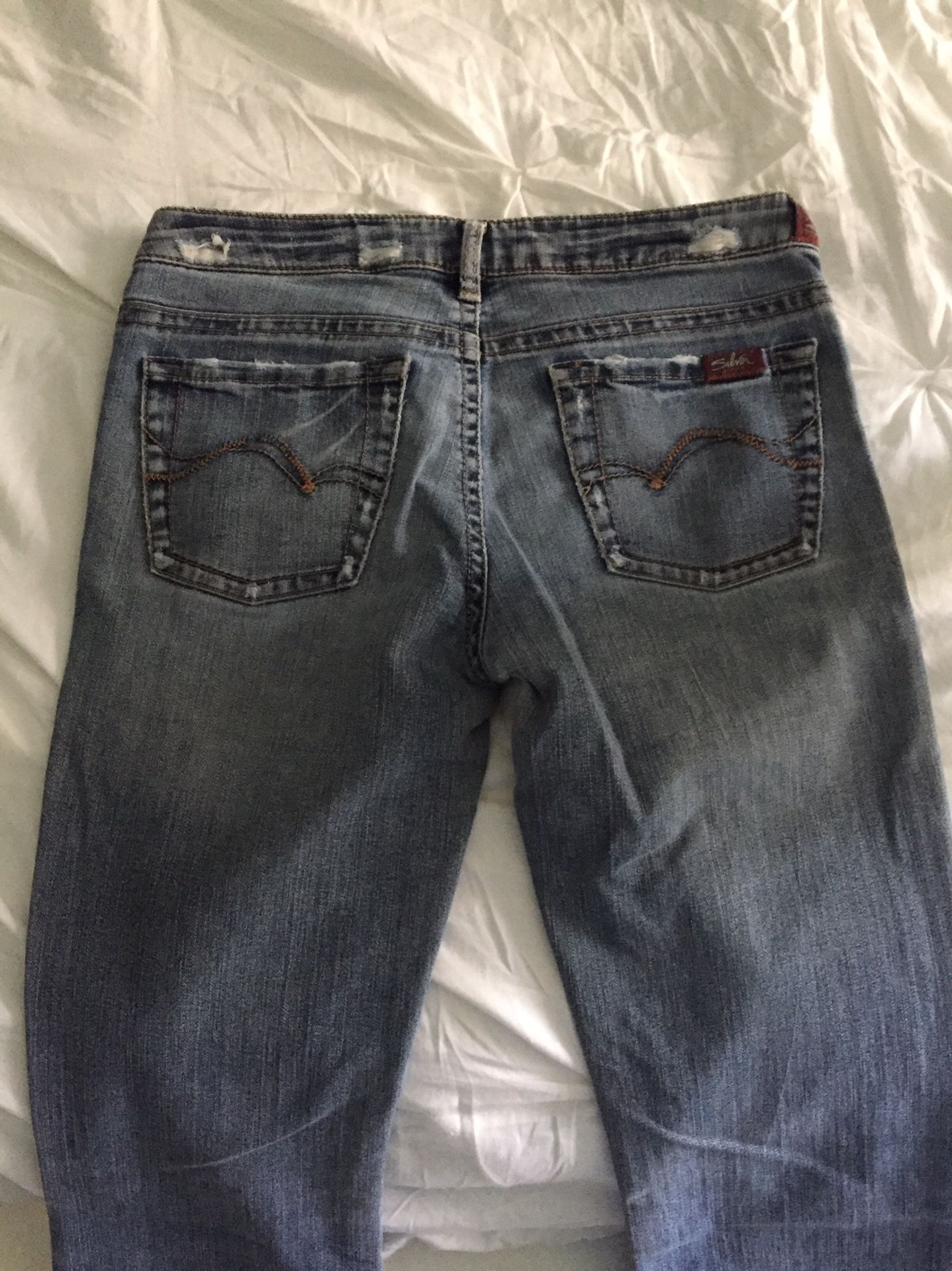 Extra-long Silver jeans (30x37)
